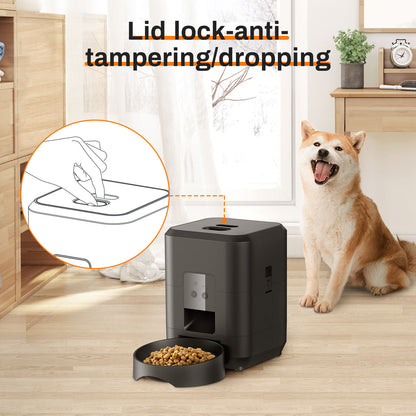 Luxury Smart Pet Feeder – Timed Food Dispenser for Cats & Dogs