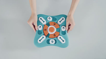 LuxeMind™ IQ Puzzle Toy – Interactive Treat Dispenser for Mental Enrichment & Training